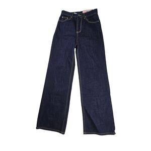Chuu Jeans Size S small -5kg Women Blue NWT Wide Leg